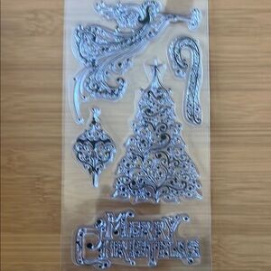 Christmas Themed Clear Stamps